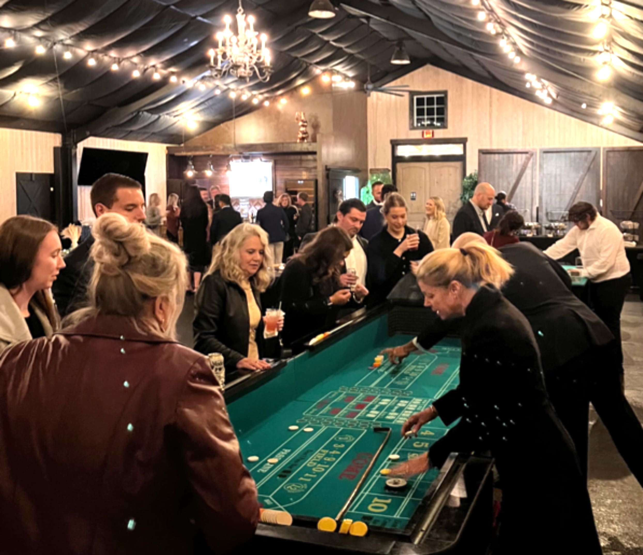Casino Table Green 2